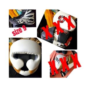 Boxing Head Gear & shoes